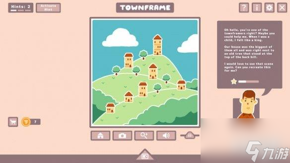 休閑解謎游戲《Townframe》已在Steam推出！售價(jià)：29元