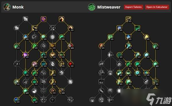 魔獸世界武僧天賦加點推薦 魔獸世界11.0武僧全專精天賦攻略