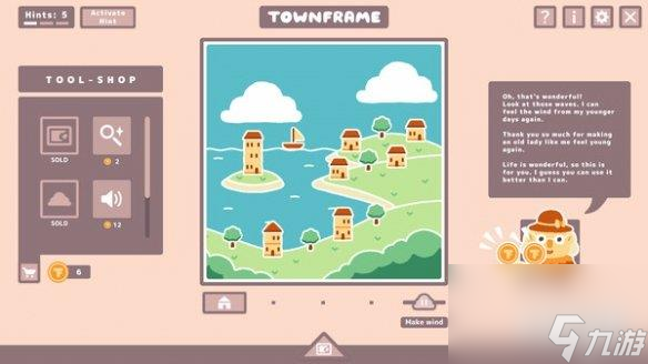 休闲解谜游戏《Townframe》已在Steam推出！售价：29元