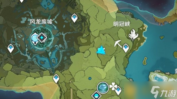 《原神》明冠峡特殊宝藏位置分享