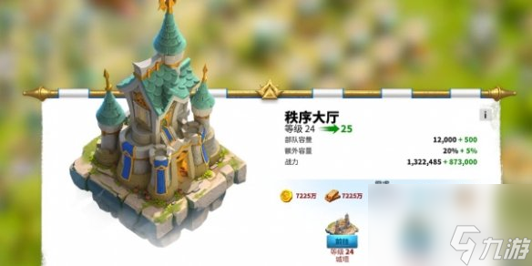 萬龍覺醒城堡升級(jí)材料需求一覽