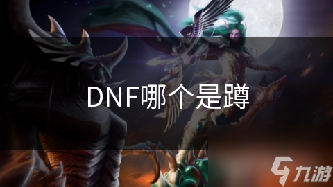 DNF哪个是蹲截图