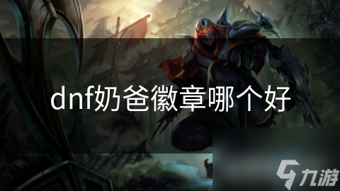dnf奶爸徽章哪个好