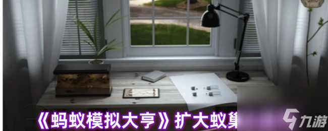 蚂蚁模拟大亨扩大蚁巢小技巧
