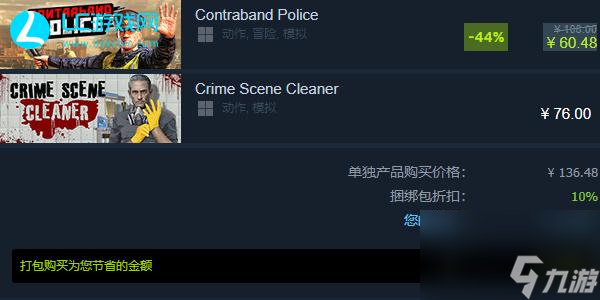 犯罪現(xiàn)場清潔工steam多少錢