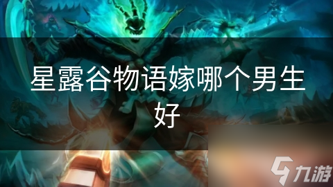 星露谷物语嫁哪个男生好