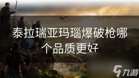 泰拉瑞亚玛瑙爆破枪哪个品质更好