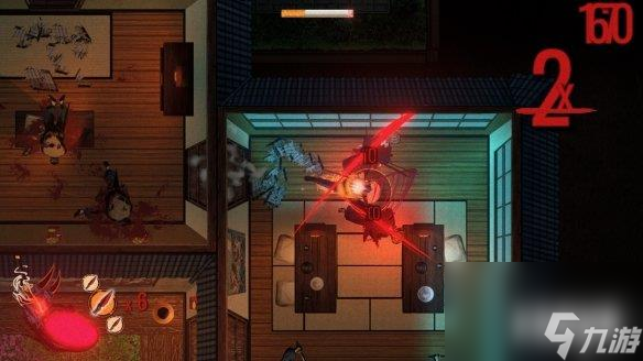 俯视角高速动作游戏《疯狂武士》上线Steam 10月发售