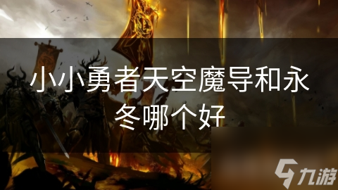 小小勇者天空魔導和永冬哪個好