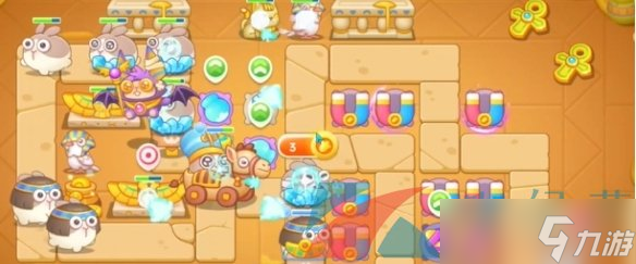 《保卫萝卜4》法老归来第97关通关攻略