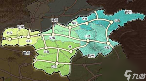 三国志8重制版地图大全地区分布图总汇