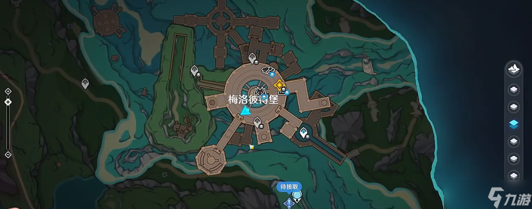 原神怎么进入梅洛彼得堡