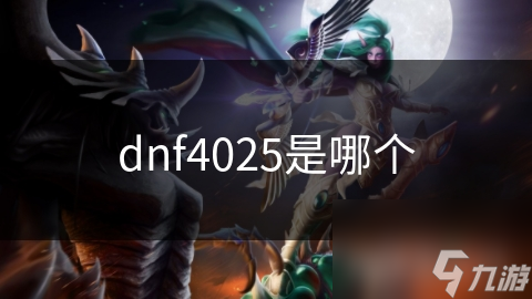 dnf4025是哪個