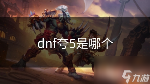 dnf夸5是哪個