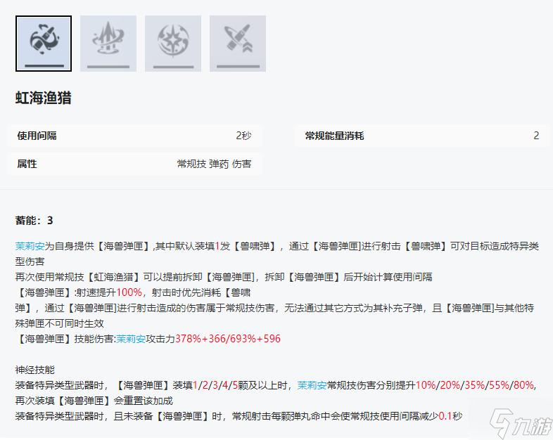 尘白禁区茉莉安幽潮技能是什么-茉莉安幽潮技能攻略