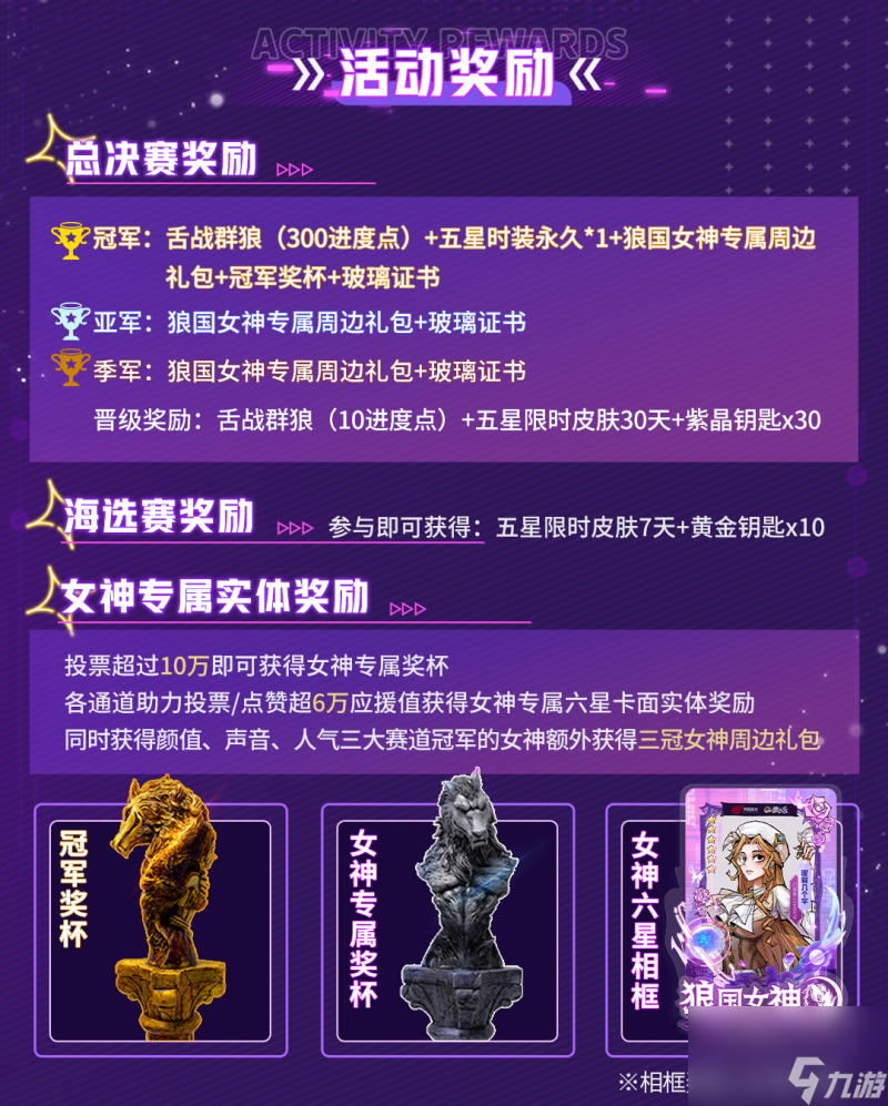 《狼人杀》寻找身边女神,第六届狼国女神评选报名开启