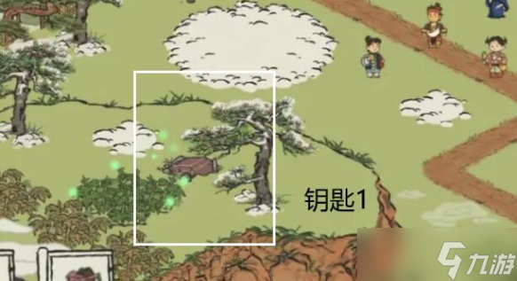 江南百景圖徽杭古道寶箱鑰匙位置