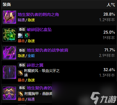 魔獸世界11.0.5復(fù)仇dh玩法攻略