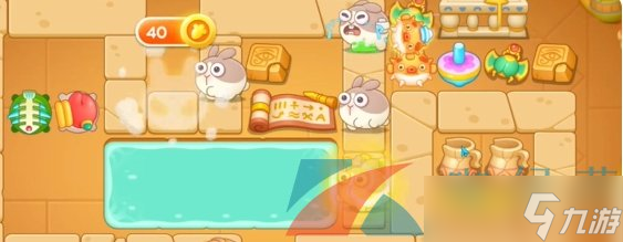 《保卫萝卜4》法老归来第107关通关攻略