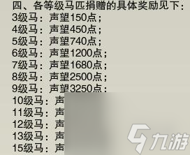 剑网3无界石林马场声望提升方法