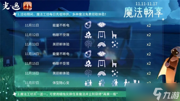 光遇魔法工坊特惠活動(dòng)開啟介紹