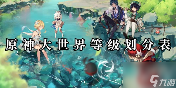 原神大世界等级划分表一览 原神大世界最高等级