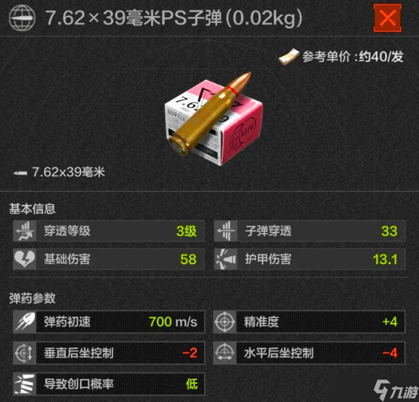 优势明显短板尚存,暗区突围7.62x39毫米子弹&枪族解析
