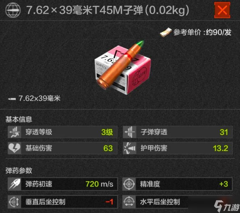 优势明显短板尚存,暗区突围7.62x39毫米子弹&枪族解析