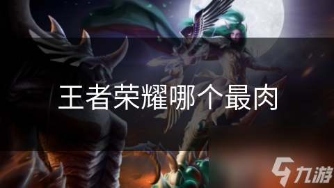 王者荣耀哪个最肉