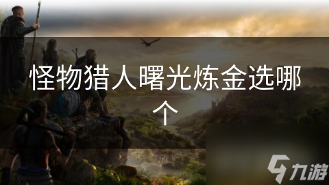怪物猎人曙光炼金选哪个