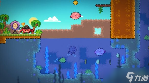 2D平台动作冒险游戏《Cloudy & Stormy》Steam页面开放