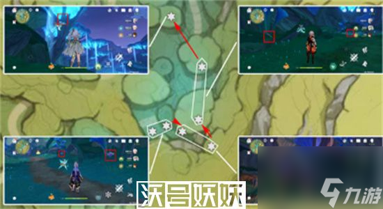 原神树王圣体菇那里采集-原神树王圣体菇分布图