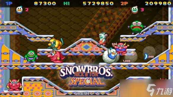 经典游戏《雪人兄弟特别：周年纪念版》上线Steam页面