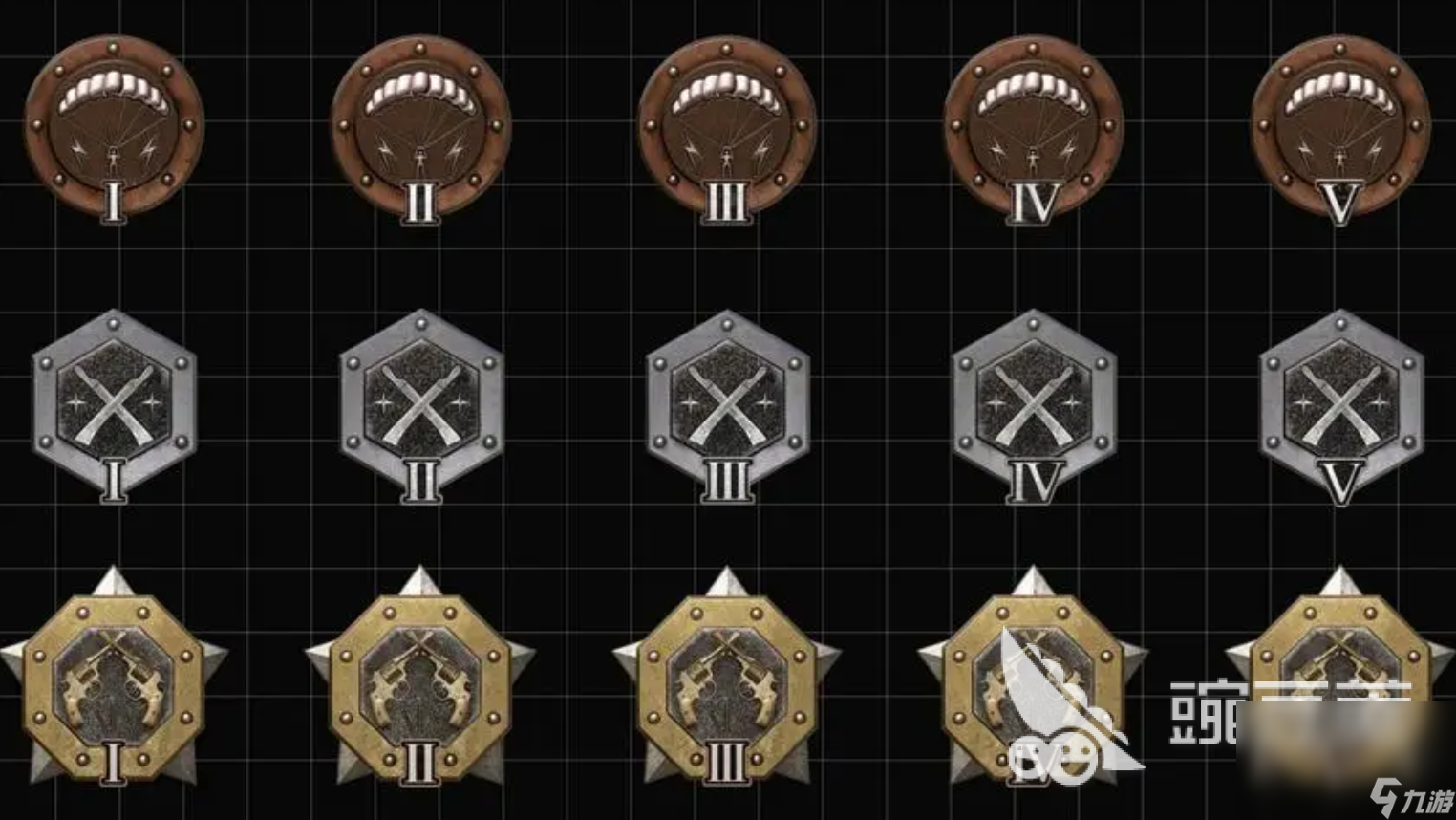 pubg等级图标介绍 pubg等级标记介绍