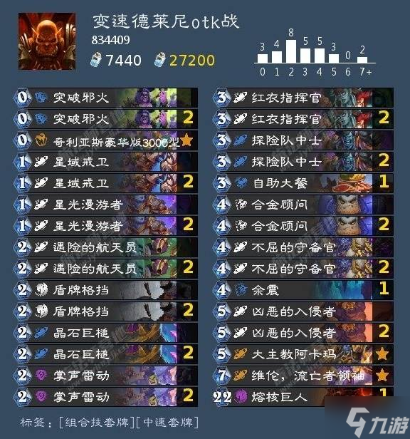 《炉石传说》变速德莱尼OTK战卡组分享 变速德莱尼OTK战怎么构筑