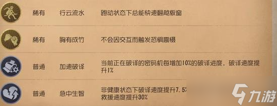第五人格终场狂欢模式怎么玩 终场狂欢求生卡牌大全