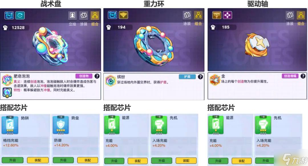 螺旋勇士公测最强陀螺配置推荐 公测开服强力陀螺配置攻略