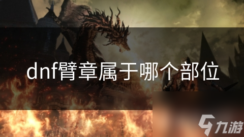 dnf臂章属于哪个部位