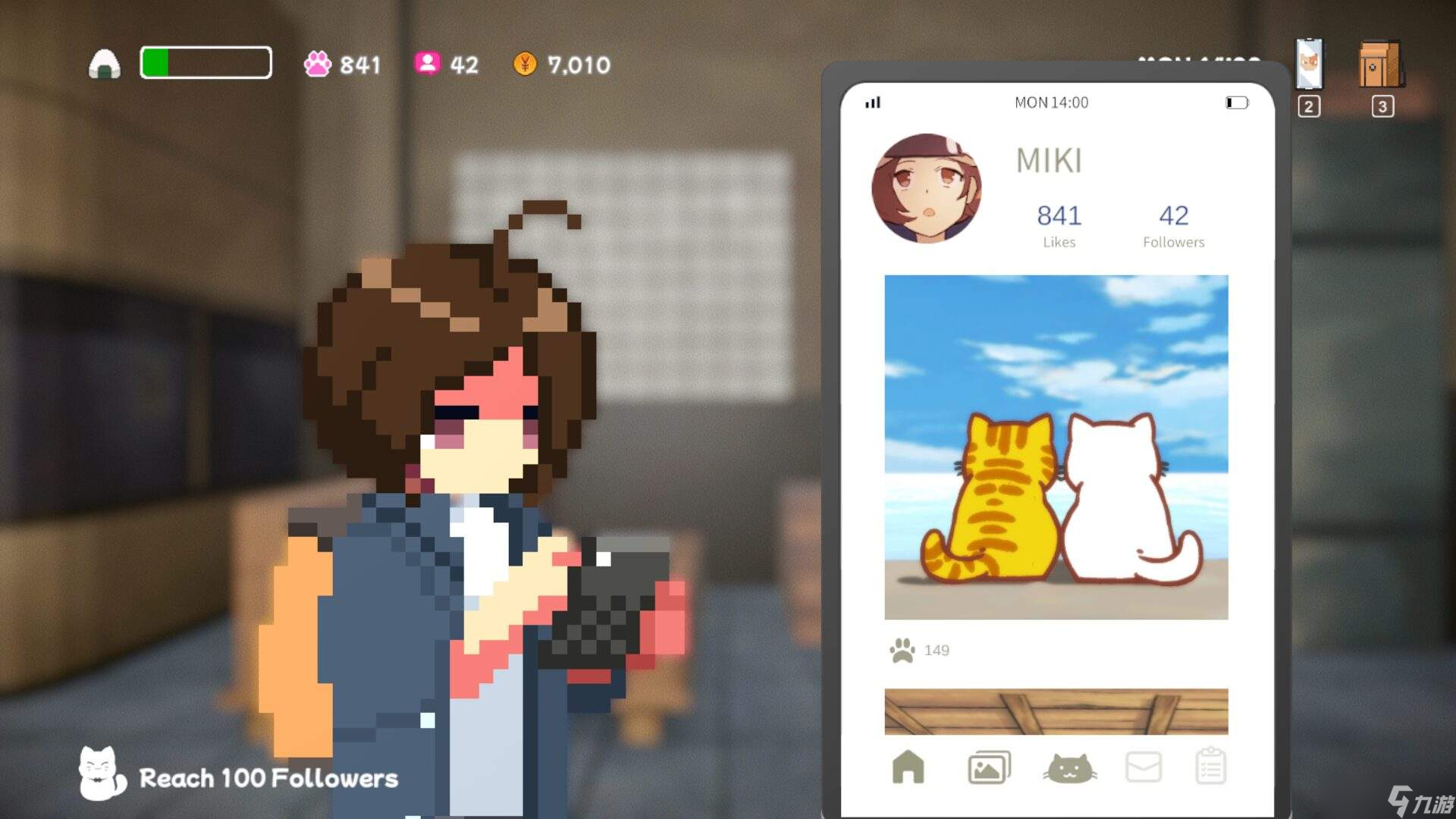 休闲冒险游戏《美希与猫之岛》12月16日上线Steam