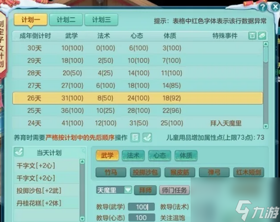 神武4要怎么养孩子 神武4养孩子技巧分享