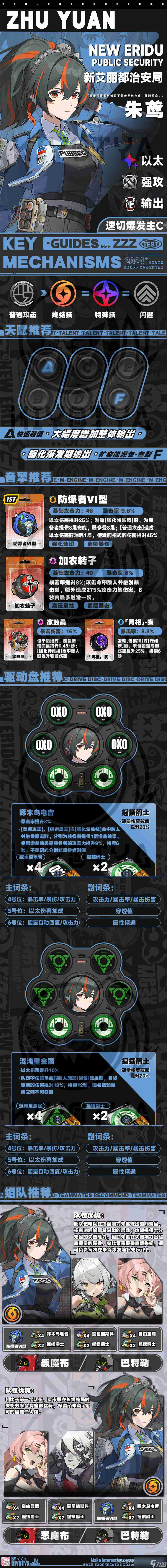 绝区零朱鸢怎么玩 绝区零朱鸢玩法攻略
