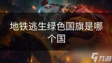 地铁逃生绿色国旗是哪个国