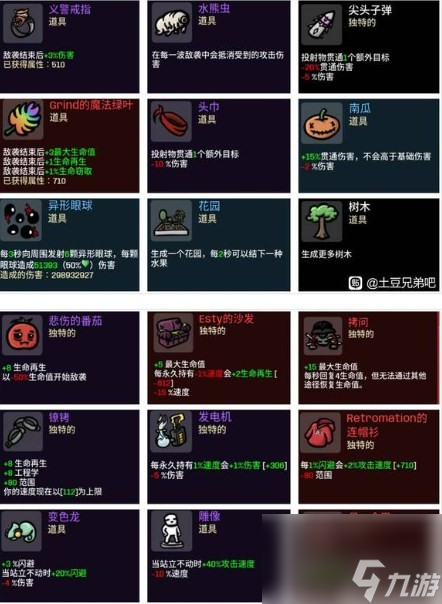 《土豆兄弟》恶魔无尽关键道具解析