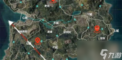和平精英火力对决铁门在哪里
