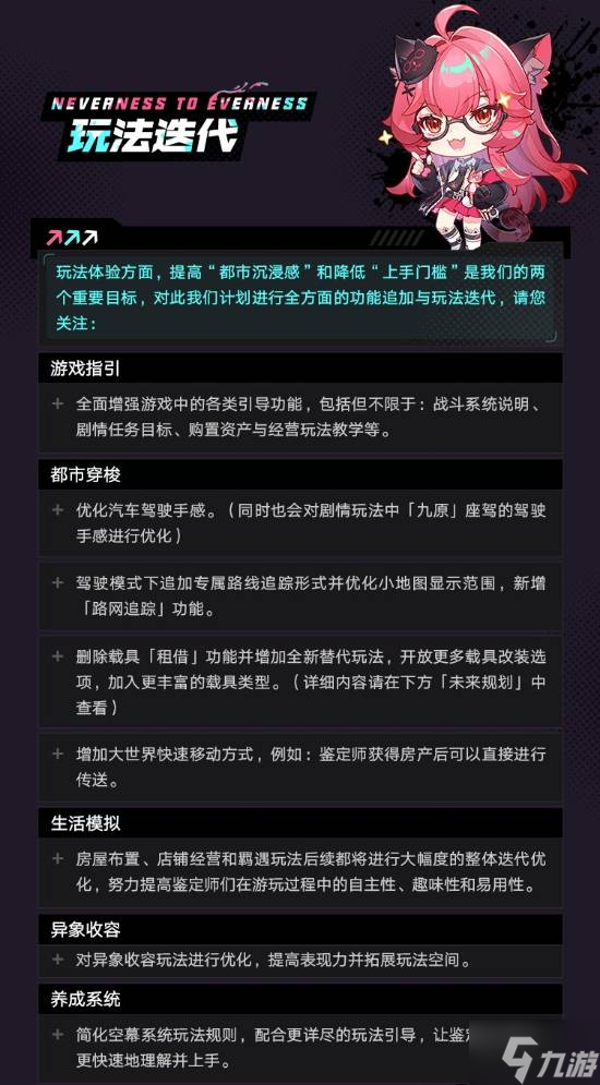 《異環(huán)》優(yōu)化清單發(fā)布：視聽煥新、玩法迭代、性能優(yōu)化、未來(lái)規(guī)劃