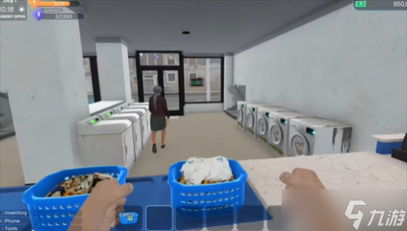 《Laundry Store Simulator》支持中文说明