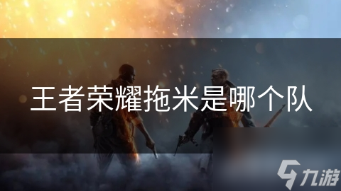王者榮耀拖米是拖米哪個隊
