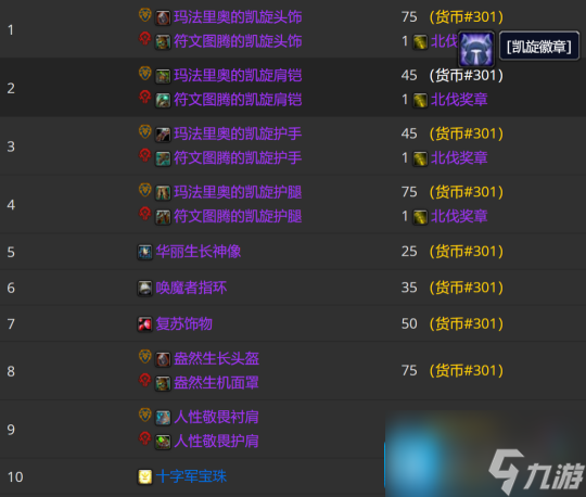 WLK怀旧服P3牌子装兑换攻略 全职业凯旋纹章兑换优先级