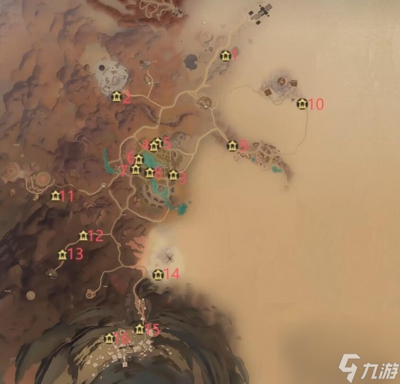 诛仙世界蛮荒百景游观景点一览