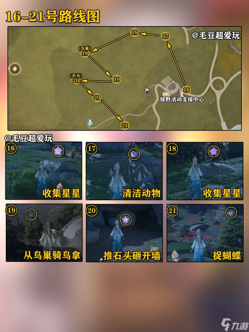《無限暖暖》微風(fēng)綠野奇想星位置大全